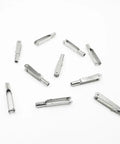 10 Pieces M3 Thread Self Locking Metal Clevis Quick Link Steel Clevis For Fixed Wing RC Airplane And Helicopter Models Replacement Parts