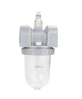High Volume FRL Air Treatment Unit For Pneumatic Systems, Filter Regulator Lubricator Combo With Wide Port Range, Model QIU-40-053 G1-1-2