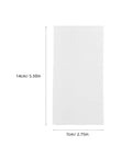 Packing Foam Pouches With Smooth Surface, 200 Pcs, 5.5x2.8 Inches, EPE Pearl Cotton Cushion Wrap Sleeves, Lightweight Protective Moving And Shipping Gear For Glasses And Dishes, Custom Fit And Cut To Fit Design, 14cm x 7cm sleeve
