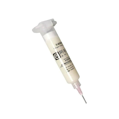 Halogen Free Solder Paste Flux Syringe For Mobile Phone PCB BGA Reballing Repair Tools With Syringe Needles Pro Grade Flux