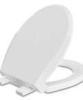 Round Toilet Seat No Wobble With Slow Close And Quick Release Hinges Heavy Duty Soft Close Lid Quiet Close For Standard Toilets