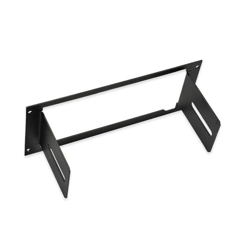 Heavy Duty One Piece Equipment Mounting Bracket Featuring 3.5 Inch Open Space Boots Right Onto Soundoff Signal Sirens For Quick And Clean Vehicle Rigs