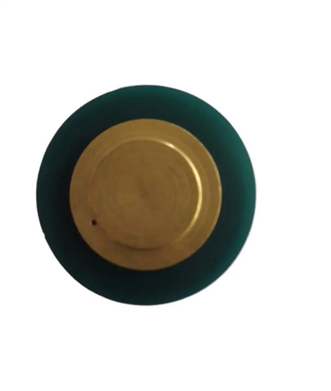 Durable High Voltage Electromagnetic Valve Diaphragm For Blowing Machines Industrial Airflow Control Part For Precise Pressure Regulation Easy Install Workhorse Durability Wide Compatibility, round green and brass valve diaphragm