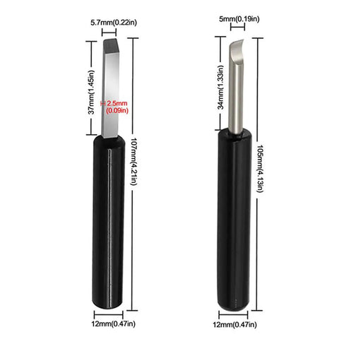 2 Pack Pro Grade Watch Back Cover Remover Tool Opener Pry Bar For Battery Replacement Safe Stainless Steel And ABS Mini Repair Kit