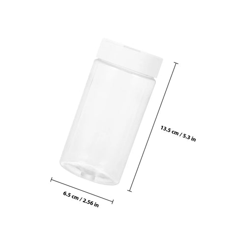 Galpada 2 Pack Aquarium Fish Feeders With Screw Caps White Food Storage Containers For Aquatic Pets Automatic Dispenser Bottles Easy Clean Feeding Accessories For Fish Tanks And Pond Keepers