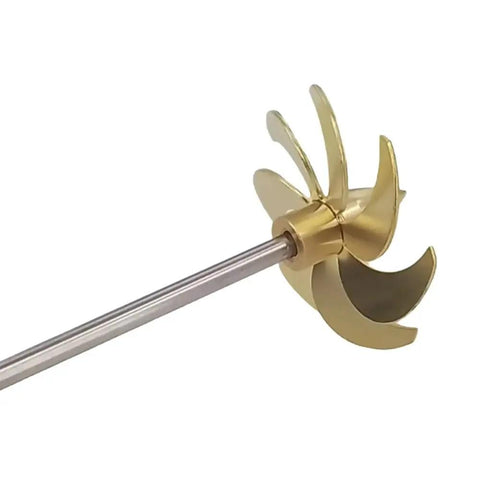 Beefed-Up Copper 7-Blade M3 30mm Propeller For RC Boats Realistic Scale Marine Vessel For Aircraft Carrier Submarine Models