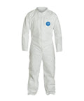 Go-To White Disposable Protective Coverall Suit Medium Size, Comfortable Fit With Stretch And Reinforced Seams For High Movement