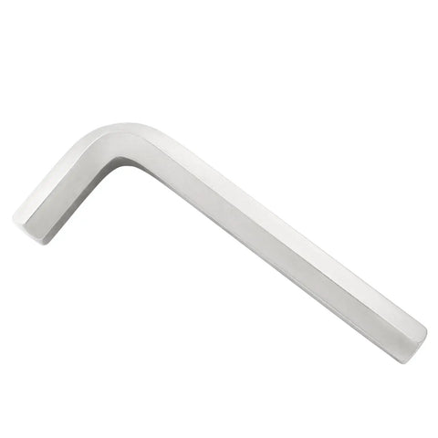 Close-up of Beefy 14mm Hex Key Wrench, Durable L Shaped Allen Key, showing long arm for bike repair and furniture assembly.