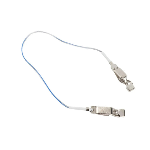 Stainless Steel Fencing Head Wire Clamp For Foil And Saber Equipment With Conductive Wire Design And Precise Connection Stable Hold