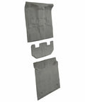 Top Shelf Gray Cutpile Carpet For 2007 2014 Chevy Suburban 1500 Complete Floor Kit showing mats layout for second row mounting.