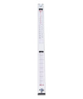 Oil Liquid Level Gauge Meter With Clear Glass Display For Hydraulic Systems and Coolant Tanks, precise vertical sensor view