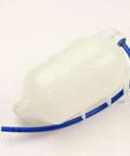 Genuine OEM Water Tank Assembly AJL72911502 for LG Refrigerators with blue tube, angled view