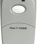 3089 Compatible Multicode Visor Remote Opener For Gate And Garage Doors With Clip-On 300 MHz Binary Dip Switches Requires 9-Volt Battery Not A Universal Remote, front view
