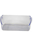 Lower Refrigerator Door Bin Replacement For LG Fridges OEM Part Durable Plastic Storage Bin shown from front view.
