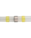 200 Piece Solder Seal Heat Shrink Butt Connectors Kit Waterproof Wire Terminals Perfect For Marine Auto Truck RV Trailer Wiring Splice Quick Repairs And Tight Spaces Without Complex Tools. single yellow wire connector with solder sleeve