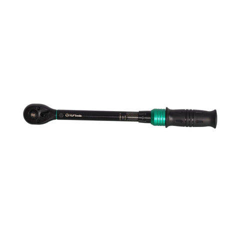 Three Eighths Inch Drive Click Torque Wrench Dual Direction Pro Grade Performance 5 To 45 Foot Pounds 6.8 To 61 Nm