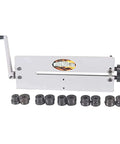 18 Inch Bead Roller Kit With 18 Inch Throat Depth For Auto Body Beading Grey Finish Heavy Duty Beading Tool with dies