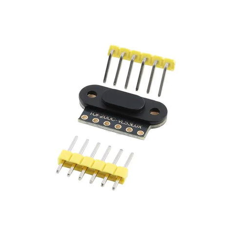 EC Buying 2Pcs TOF200C-VL53L0X Laser Infrared Distance Sensor Module with header pins for robotics and automation projects.