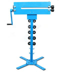 Bead Roller Sheet Metal Machine With 6 Die Set Pro Kit 1.2mm Beader Roller Stand Included Durable Versatile Multi Function Bending Tool For Auto Body Panels