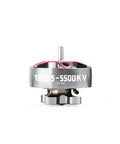 Specter 1303.5 5500KV Brushless Motor for 2 to 4S tiny drones, anodized two-color finish, alloy steel shaft, front view