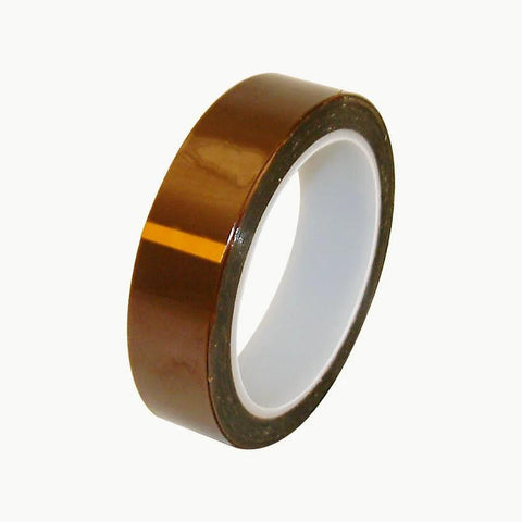 Kapton Polyimide Film Tape 2 Mil One And A Half Inch By 36 Yds Amber Transparent Pro Grade Heat Resistant Shield