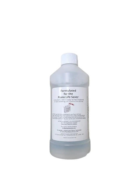 Piano Humidifier Treatment 16 oz Bottle To Slash Mineral Build Up And Prolong Humidifier And Pad Life And Keep Water Tube Clean Easy Maintenance