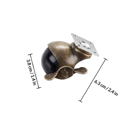 Built Tough Four Piece Vintage Brass Plate Casters With Smooth Rolling Heavy Duty Wheels Designed To Crush Heavy Loads And Kickstart Your Home Workbench Project, close-up with dimensions.