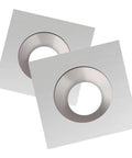 Two 12mm square corner carbide inserts with 4 cutting edges and 35 degree angle for slab flattening router bits replacement blade pack of 10 tungsten carbide HRA95 for woodworking and turning tools.