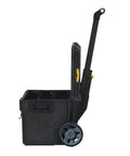 Rugged ToughSystem Tool Box With Pull Back Lid For Maximum Storage Non Detachable Lid Wide Grip Handle side view
