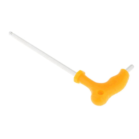 Pro Grade Fencing Wrench and Stainless Steel Protector for Epee Gear Guard Pad Head Bracket handle view