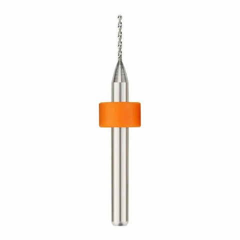 Single hard alloy PCB Drill Bit Set 0.6-1.5mm mini twist bit for circuit boards, ideal for precise hobby electronics and DIY projects.
