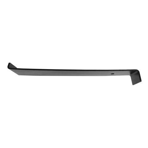 Side view of Pro Pull Bar 16.25 Inch Long With Three Inch Pull Edge For Vinyl Laminate And Wood Floors Premium Steel Construction