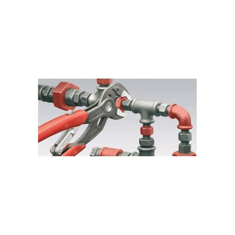 Auto Adjusting Water Pump Pliers With Self Adjusting Jaw For Quick One Handed Use 250 Mm gripping metal pipe