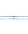 Built Tough 450x17mm Drawer Ball Slide Rail Set, Steel Drawer Hardware, 2 Pack, Galvanized Finish, for Cabinets and Closets