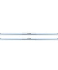 Heavy Duty Drawer Slides 450x17mm, 2 Pack Full Extension Ball Bearing Rails For Cabinets And Closets With Lock, Side Mount