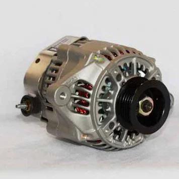 Front view of Alternator For 2000-2004 Toyota Tacoma, One Hundred Percent New OE-Comparable Drop-In Replacement With No Core Charge