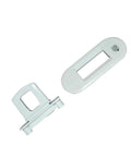 Washer Lid Switch Lock Kit Assembly Replacement WH08X32697 For GE Hotpoint Heavy Duty Washers, plug-and-play components shown