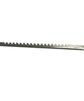 Push Type 2mm Keyway Broach In HSS High Speed Steel For CNC Cutting Machines and Metal Work, showing grooved cutting edge