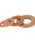 Top Notch Pure Copper M8 X 40 Millimeter Hex Screw Hardware Kit Includes Two Screws Four Nuts Six Flat Washers Plus Two Split Washers For Marine Automotive Projects That Stand Tough Without Breaking A Sweat, four copper washers