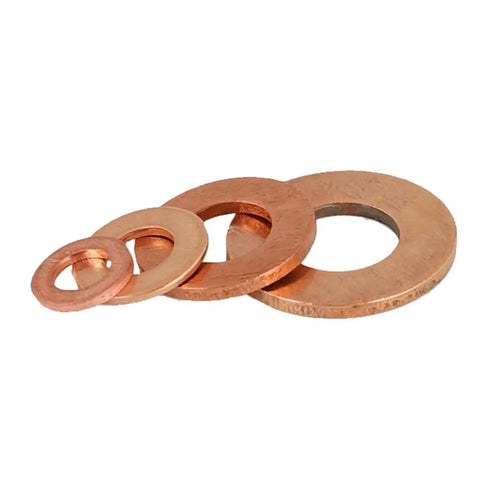 Top Notch Pure Copper M8 X 40 Millimeter Hex Screw Hardware Kit Includes Two Screws Four Nuts Six Flat Washers Plus Two Split Washers For Marine Automotive Projects That Stand Tough Without Breaking A Sweat, four copper washers