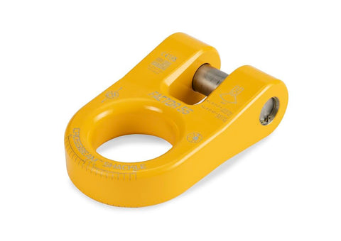 Crossbeam Shackle Yellow For Off Road Recovery Heavy Duty Aluminum Construction With Safe Tie In Points And Powder Coated Finish