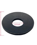 Jackshaft Spindle Kit With Belleville Washer For Murray Lawn Mowers And Tractors Replaces 20616 20616MA Includes 17X166MA Belleville Washer Spindle 537099 285-239 Easy Bolt In Install OEM Equivalent, black 1.75-inch washer with 0.6-inch center hole