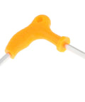 Orange handle of Pro Grade Fencing Wrench and Stainless Steel Protector for Epee Gear Guard Pad Head Bracket and Foil Accessories