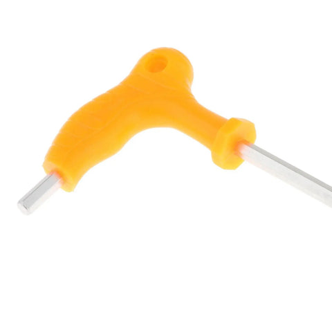 Orange handle of Pro Grade Fencing Wrench and Stainless Steel Protector for Epee Gear Guard Pad Head Bracket and Foil Accessories