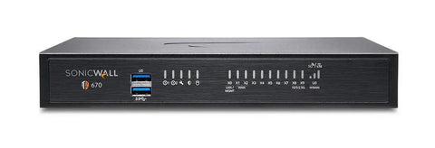Kickstart Your Firm With This Next Gen Firewall Packing Ten Gig Ethernet Ports And A Three Year Secure Upgrade Plus Advanced License Includes Rack Mount Kit For Smooth Daily Network Security Flow, front view with LED indicators.