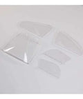 Draco 2.0m Window Set Replacement Parts For RC Airplane EFL12578 shown with clear, durable panels for quick repairs and clear visibility.