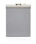 Front view of gray XS Power XP2500 XP Series 12V AGM supplemental battery with M6 terminal bolt