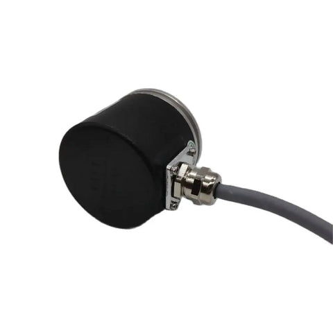 Next Level High Resolution 13 Bit SSI Gray Code Absolute Rotary Encoder With 4096 Laps Multiturn Position Sensor, side view