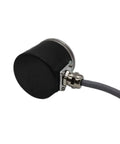 Side view of High Resolution 13 Bit SSI Gray Code Absolute Rotary Encoder With 4096 Laps Multiturn Position Sensor in black housing.