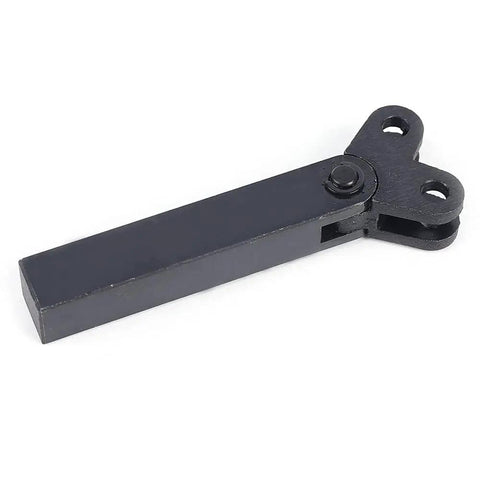 Dual Wheel Knurling Tool Set For Metal Lathe Turning Steel Pro Grade Linear And Diagonal Knurling Tool in black steel